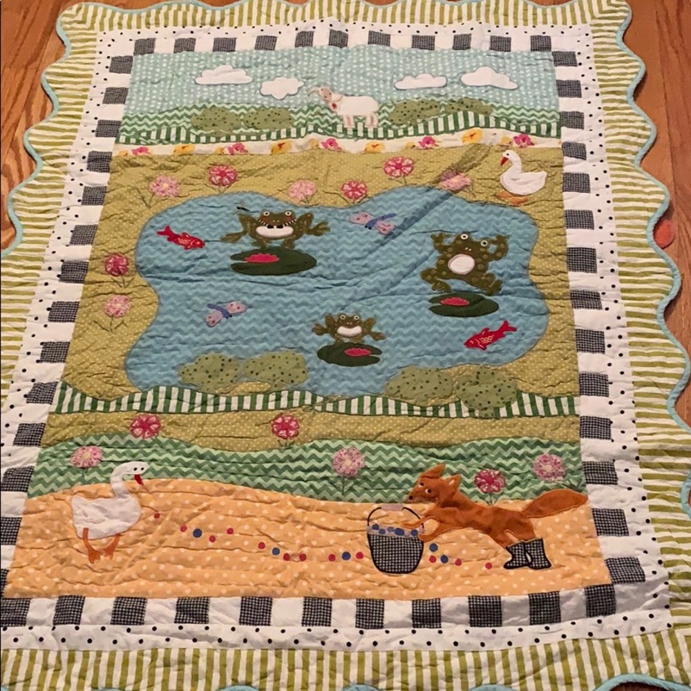 Mackenzie-Child’s children quilt.